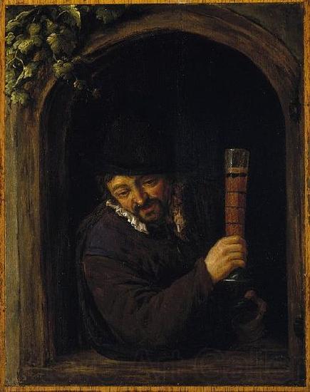 Adriaen van ostade Peasant at a Window Spain oil painting art